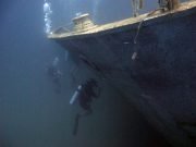 Diving the HTMS Kled Kaeo Wreck